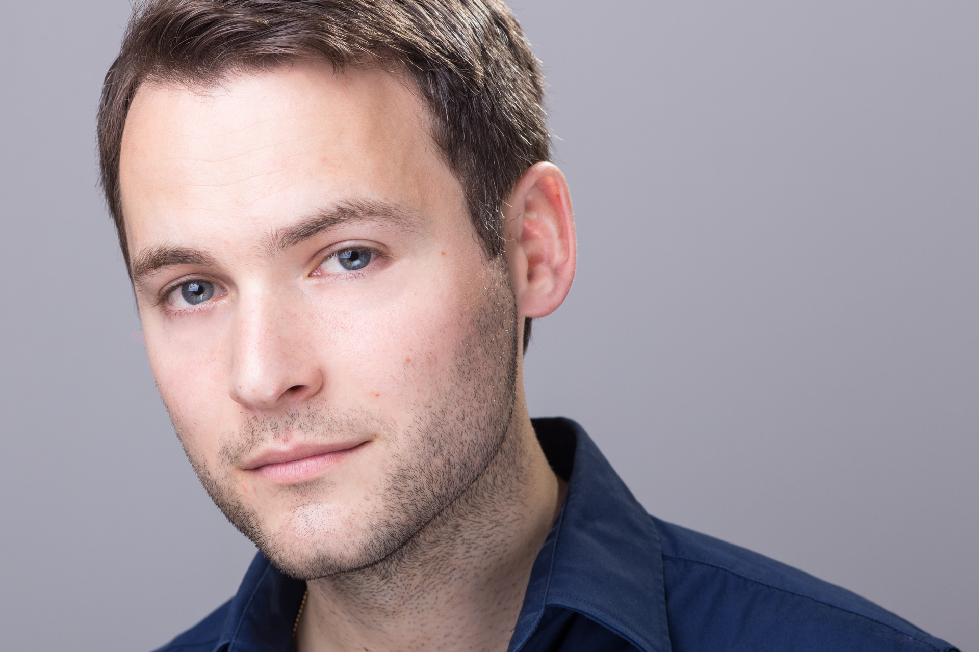 Headshot for actor Dominic Waldron – Bristol – Bath Headshot Photography
